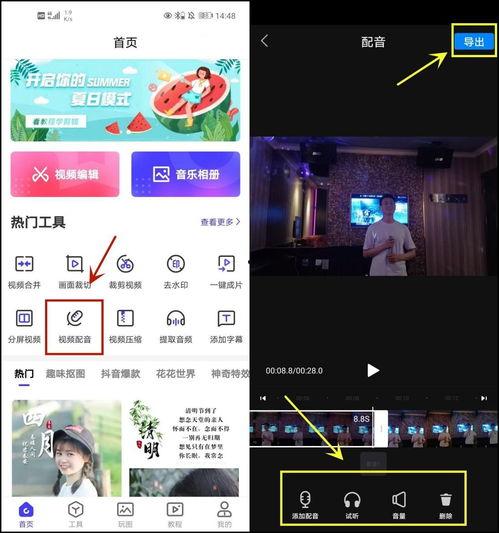 娱乐吃瓜视频配音软件